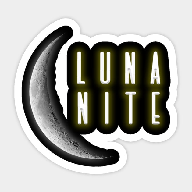 New Logo Sticker by LunaNite